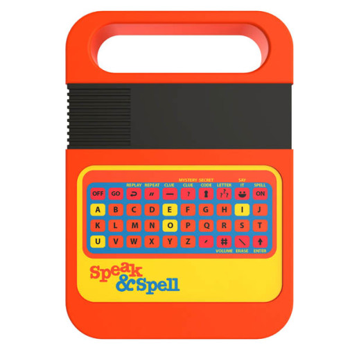 スピークアンドスペル 世界中のアーティストから愛されたSpeak & Spellの復刻版が発売