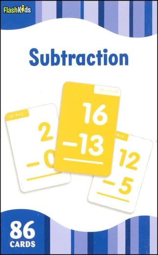 Subtraction Flashcards