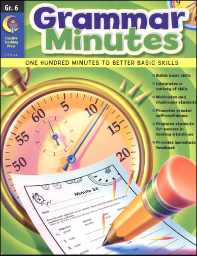 Grammar Minutes Grade 6