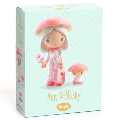 Tinyly Amy & Mushy Figurines