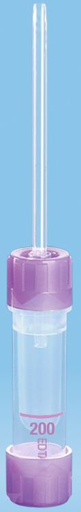 Microvette 200 Capillary Blood Collection Tube, 200 L, 10.8 x 46.6 mm MK 1060090