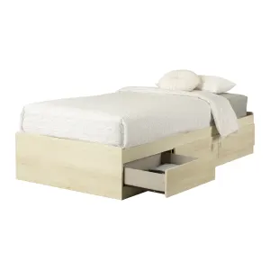 Cama individual de 3 cajones