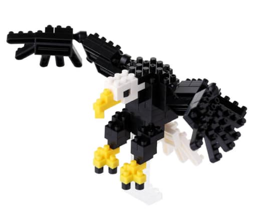 Nanoblock - Bald Eagle Mini (120+ Pieces)