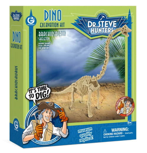 Dino Excavation Kit - Brachiosaurus Skeleton