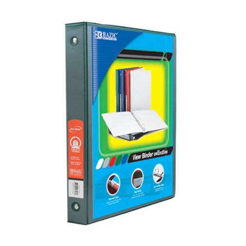 Binder - 3-Ring View 1" Green