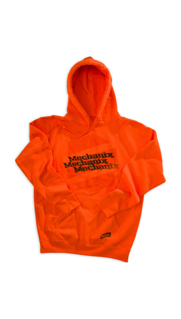 Pullover Hoodie Safety Orange