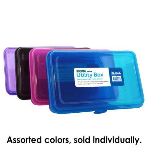 Basix Multipurpose Utility Box - assorted color