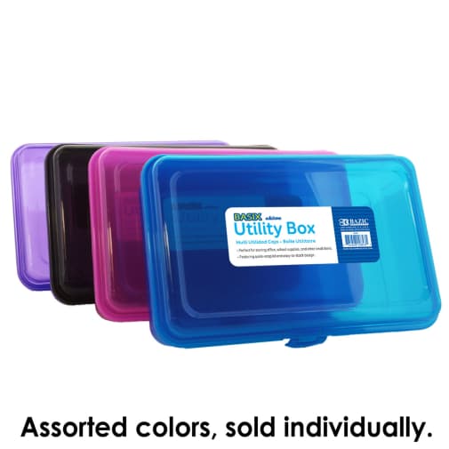 Basix Multipurpose Utility Box - assorted color