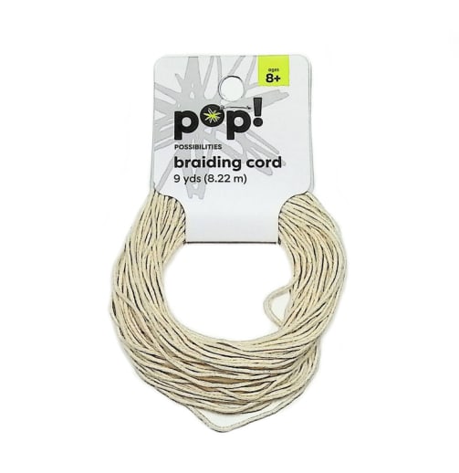 Cotton Braiding Cording - Cream (9 yards)