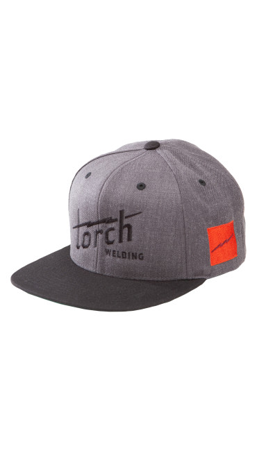 Torch Snapback – Grey/Black