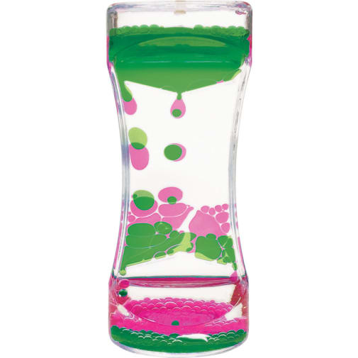 Liquid Motion Bubbler Pink & Green