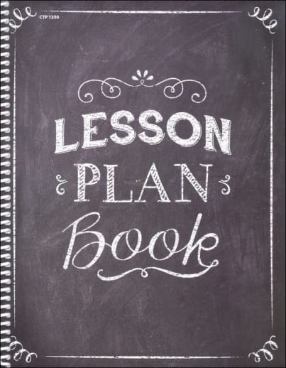 Lesson Plan Book - Chalk It Up!