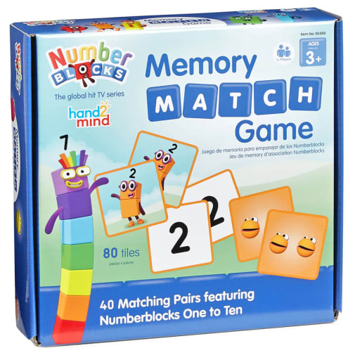 Numberblocks Memory Match Game