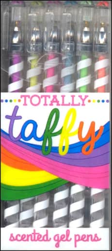 Totally Taffy Scented Gel Pens