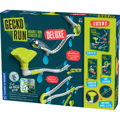 Gecko Run: Marble Run Deluxe Starter Set