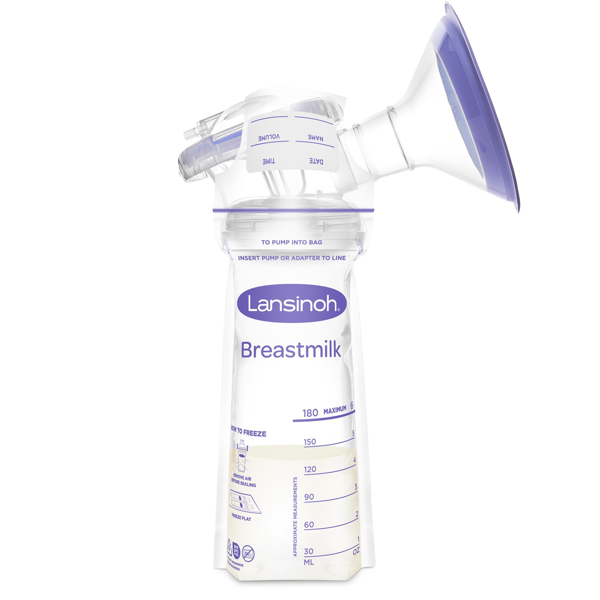 Lansinoh Breast Milk Storage Bag, 6-ounce capacity MK 1176522