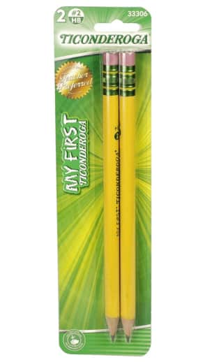 My First Ticonderoga Presharpened Pencils #2 (2 Count)
