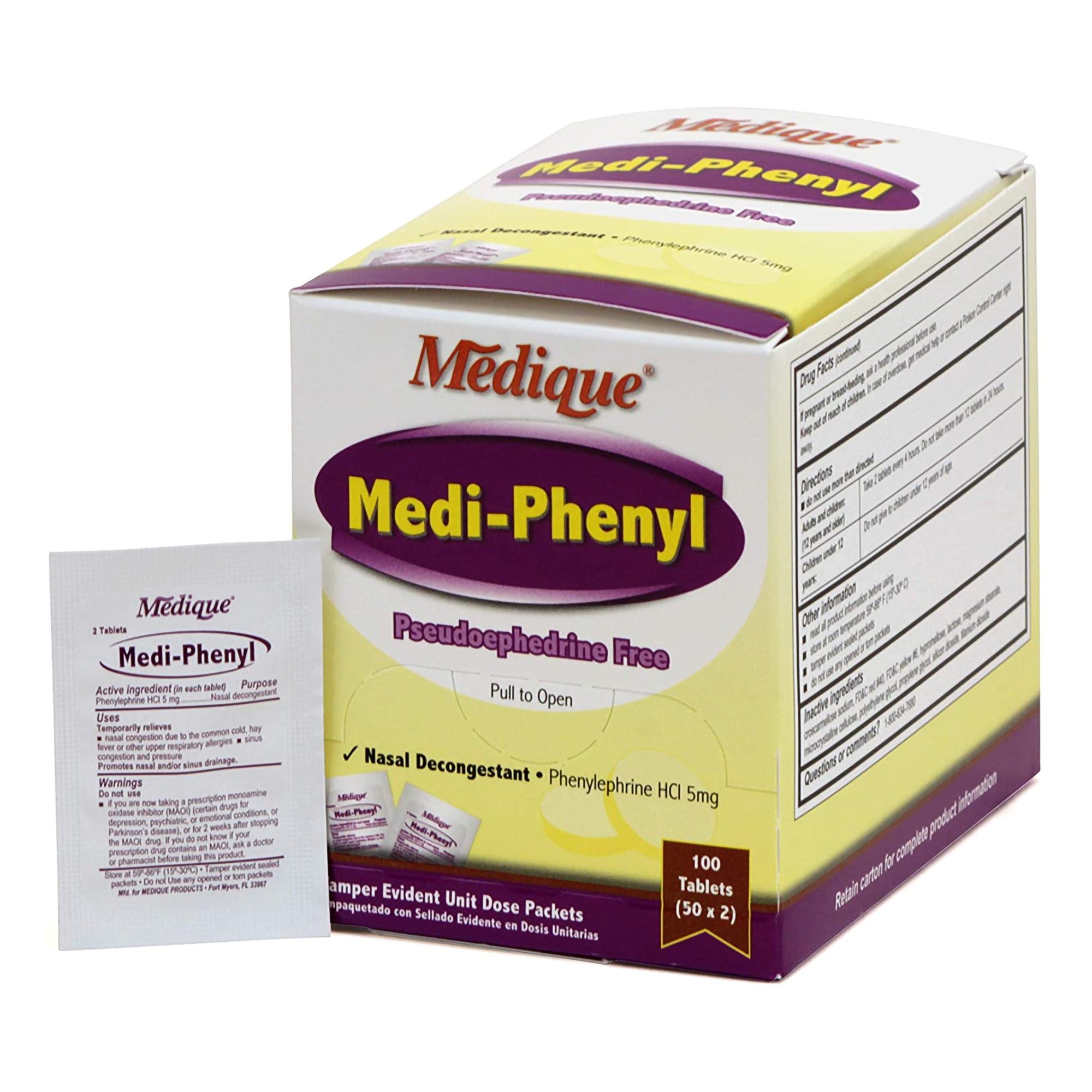 Medi-Phenyl Phenylephrine Nasal Decongestant MK 498741