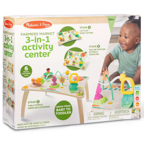 Melissa & Doug Farmers Market: 3in-1 Activity Table