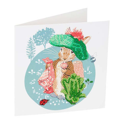 Crystal Art Card Kit - Benjamin Bunny