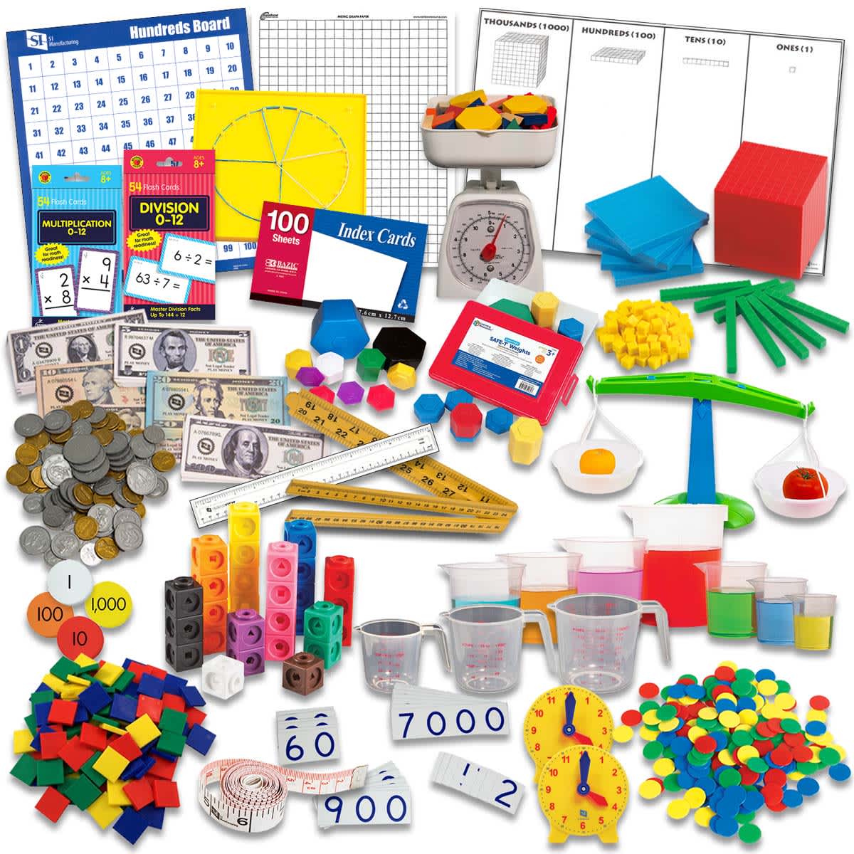 Primary Math CC Level 3 Manipulatives Package