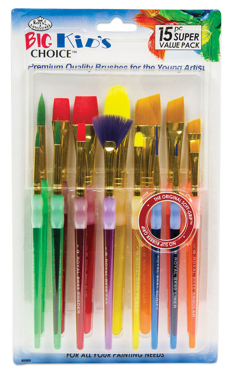 Royal & Langnickel Big Kids Super Value Brush Set (15 piece)