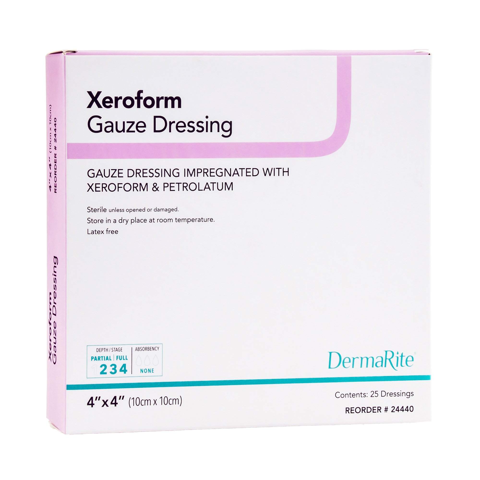 Xeroform Petrolatum Impregnated Dressing, 4 x 4 Inch MK 946776