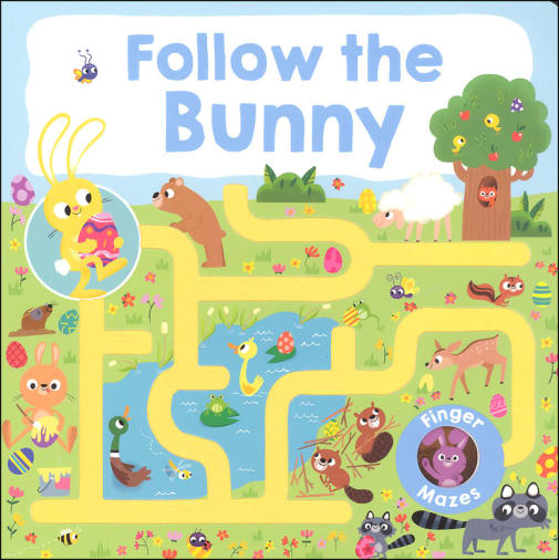 Maze Book: Follow the Bunny