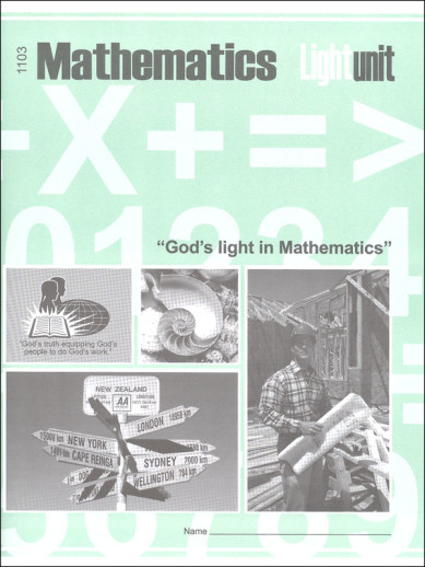 Mathematics LightUnit 1103 Algebra II