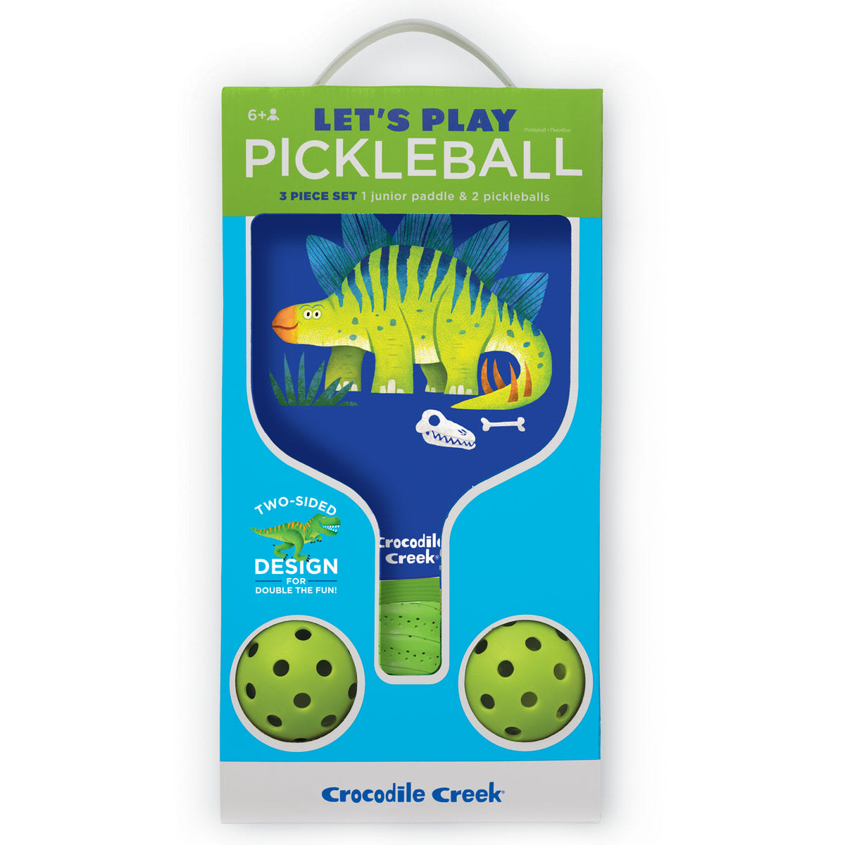 Crocodile Creek Let's Play Pickleball - Dinosaur