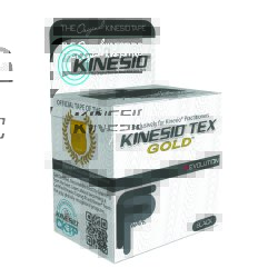Kinesio Tex Gold FP Cotton Kinesiology Tape, 2 Inch x 5-1/2 Yard MK 989852