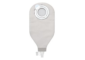 SenSura Mio Flex High Output 2-Piece Opaque Ileostomy Pouch, Red Match MK 1094130