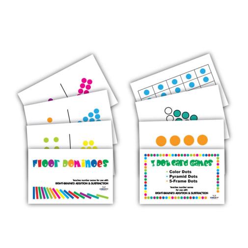 Right-Brained Addition & Subtraction Games