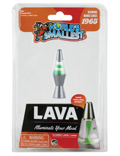 World's Smallest Lava Lamp (assorted colors)