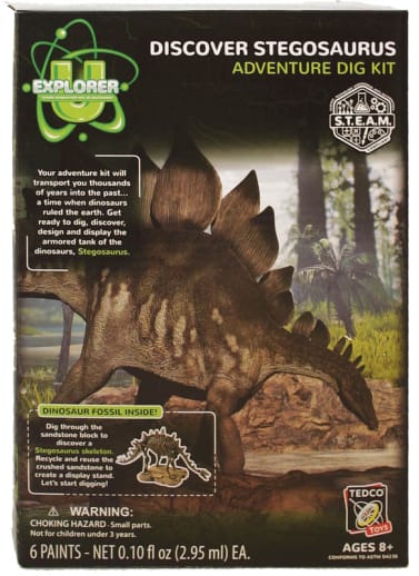 Discover Stegosaurus - Adventure Dig Kit