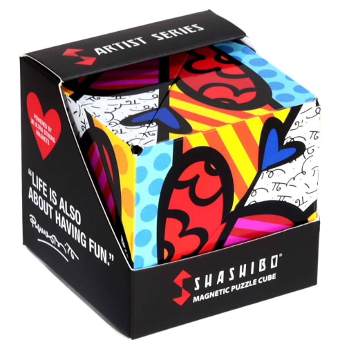 Shashibo Magnetic Puzzle Cube - New Day (Britto Artist Series)