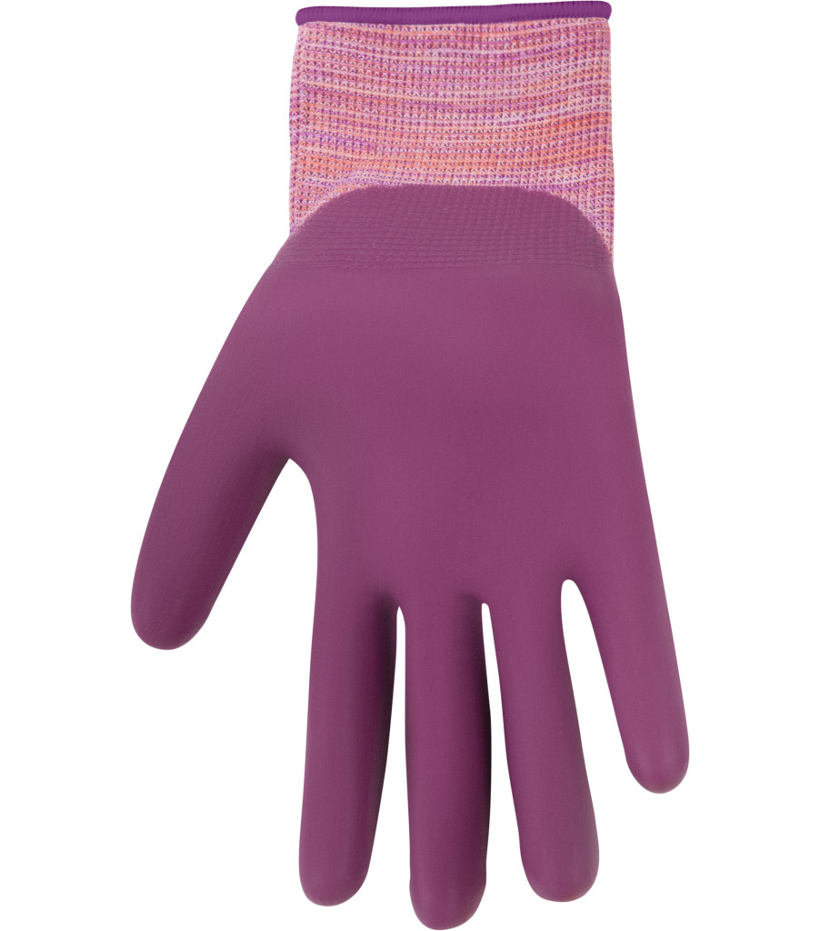 Women&rsquo;s Nylon-Spandex Knit Shell & CoolCoat&trade; Micro-Foam Nitrile Palm, Gray, large image number 1