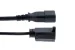 AC Power Cord, 5-15R to C14, 18 AWG, 1ft