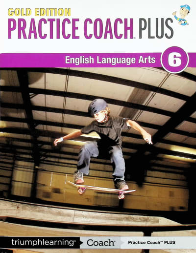 Practice Coach Plus Gold Edition English Language Arts: Grade 6