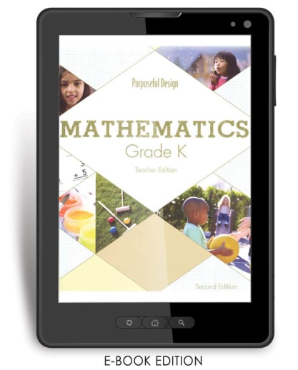 Purposeful Design Math - Grade K Teacher Edition E-Book 1-year subscription (2nd Edition)