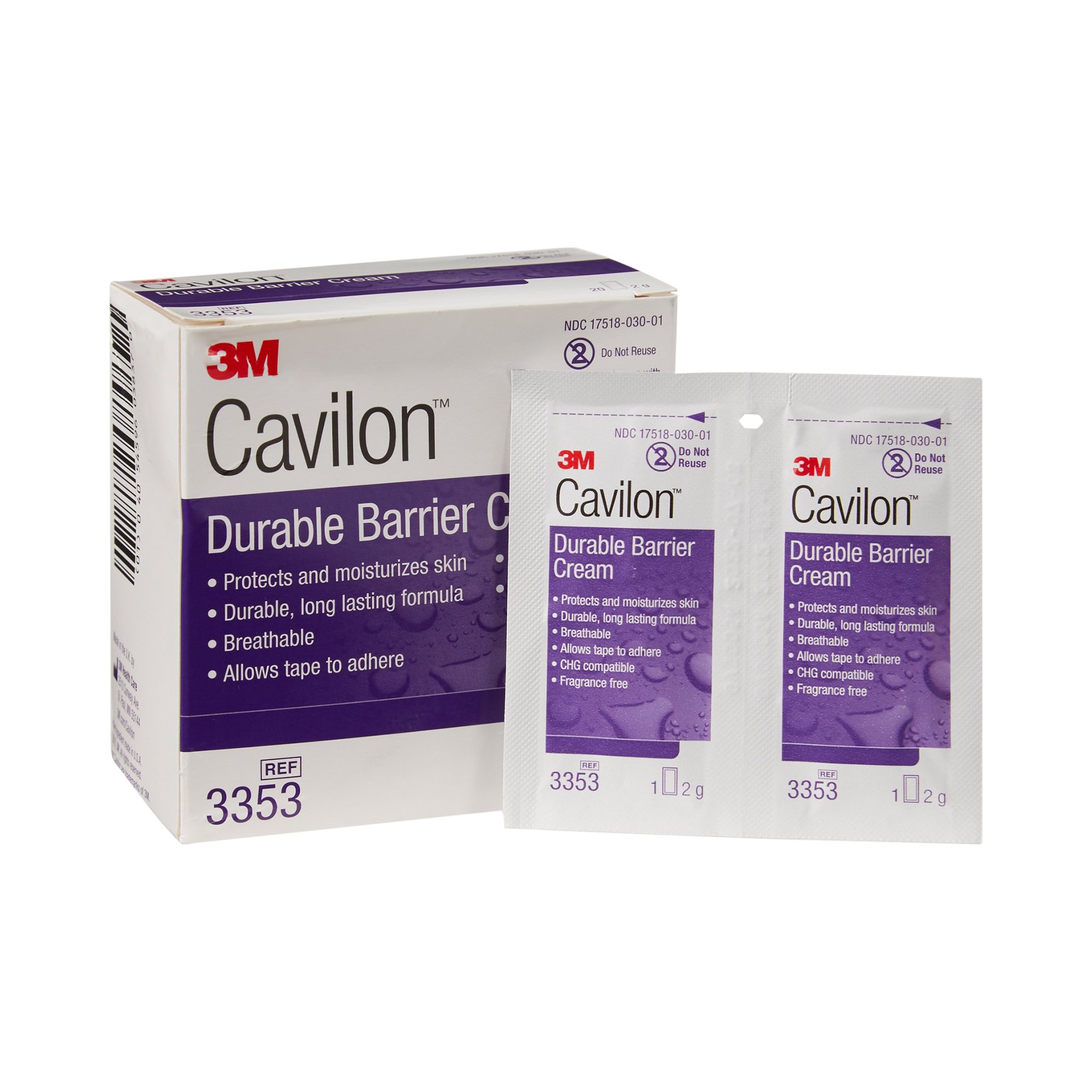3M Cavilon Skin Protectant, Unscented Cream MK 798691