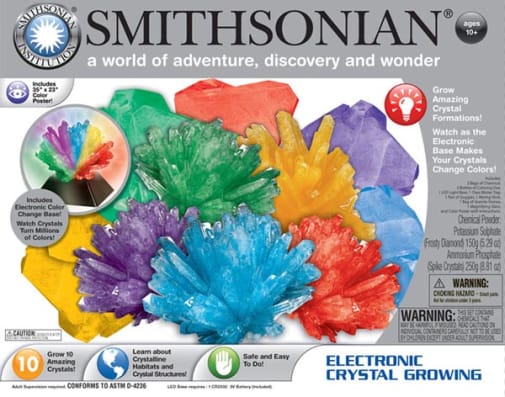 Smithsonian Electronic Crystal Growing Set