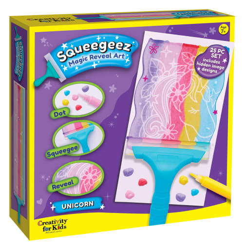 Squeegeez Magic Reveal Art - Unicorn