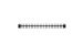 1U 48 Port Blank Keystone Patch Panel - Welded