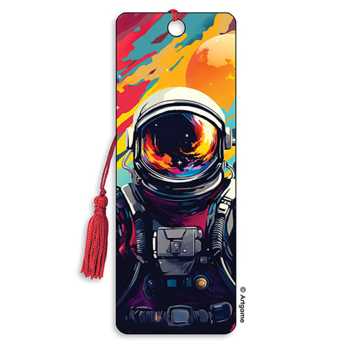Spaceman 3D Bookmark