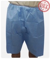 Exam Shorts 4X-Large Blue SMS Adult Disposable MK 1038794