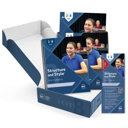 IEW Structure and Style for Students: Year 2 Level B Basic Set (Forever Streaming)