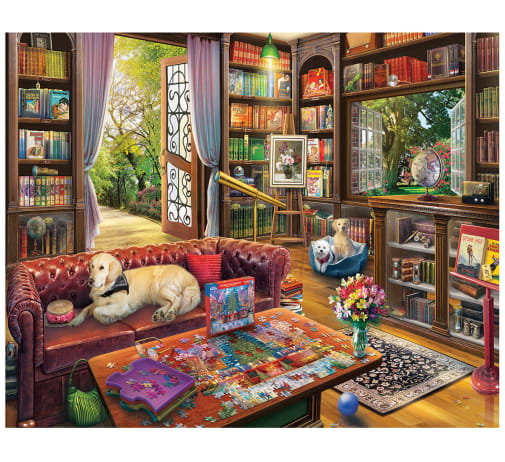 Puzzle Library Puzzle (1000 piece)