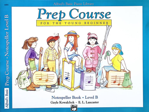 Alfred's Prep Course Level B Notespeller Book
