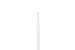 8in Nylon Cable Ties, White (Qty 100)